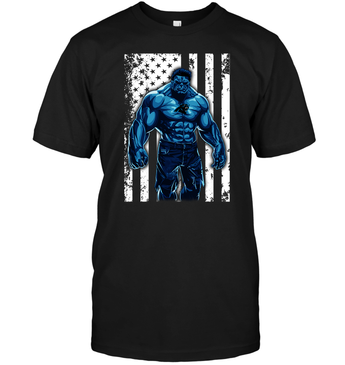 Carolina Panthers "hulk Smash" T-Shirt